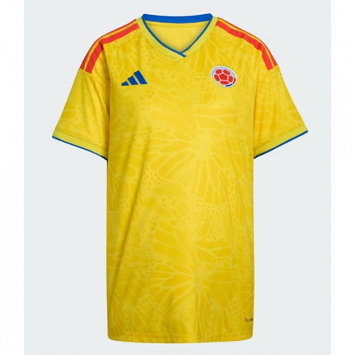 Billige Fotballdrakt Colombia Replika Hjemmedrakt Dame VM 2026 Kortermet Billige Fotballdrakt Colombia Replika Hjemmedrakt Dame VM 2026 Kortermet